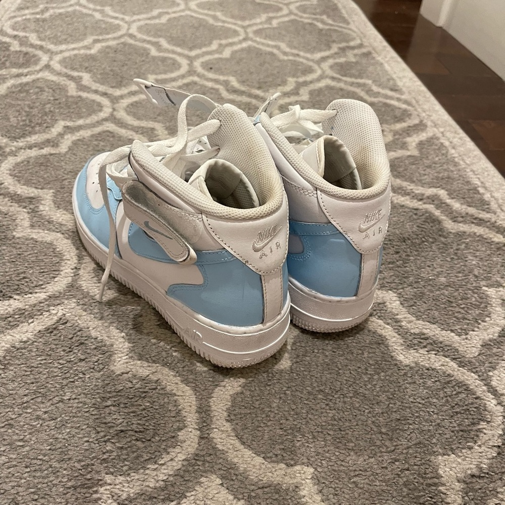 Custom Nike Air Force High Tops - Picture 2 of 4